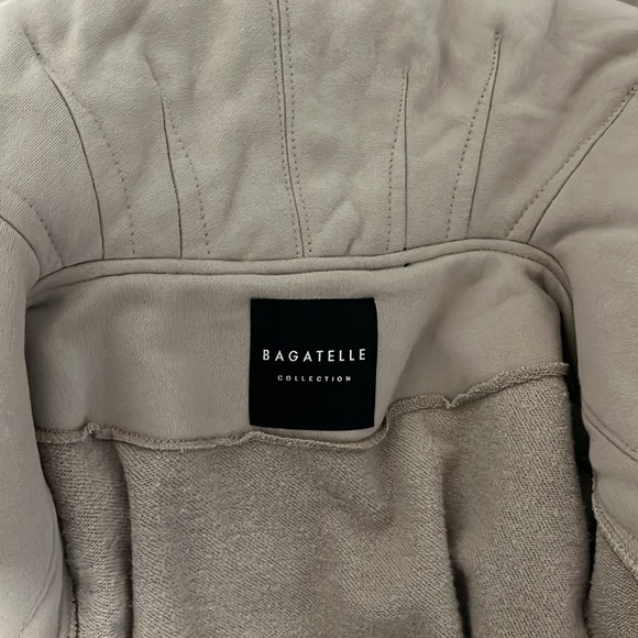 BAGATELLE NWOT Quilted Drape Open Cardigan Jacket, Size M/L - Picture 11 of 13